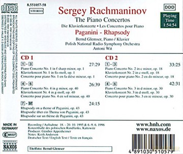 Glemser: Die Klavierkonzerte [2CD]