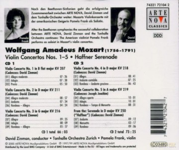 Pamela Frank: Die Violinkonzerte [2CD]