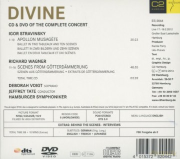 Deborah Voigt: Divine-Apollon Musagete/Szenen Aus Götterdämmerung [3CD]