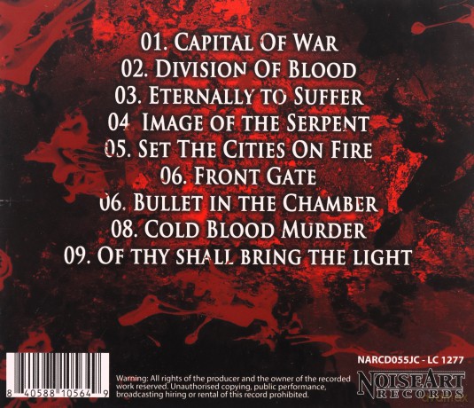 Suicidal Angels: Division Of Blood [CD]
