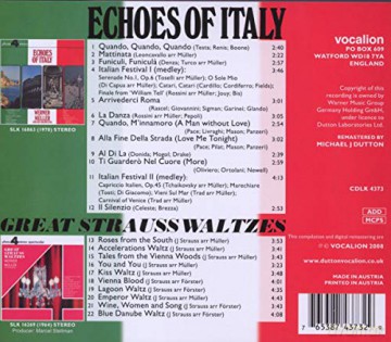 Mueller,Werner: Echoes Of Italy/Great Strauss [CD]