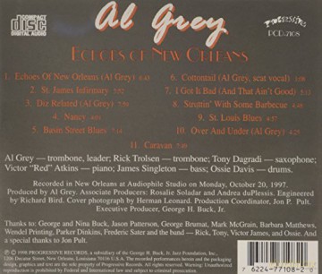 Grey Al: Echoes Of New Orleans [CD]