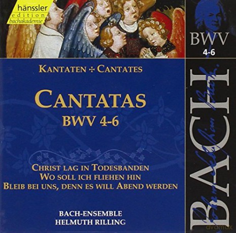 Bach-Ensemble: Edition Bachakademie Vol. 2 (Geistliche Kantaten Bwv 4-6) [CD]