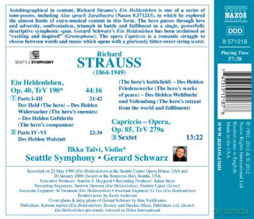 Schwarz,Gerard: Ein Heldenleben/Sextett Aus Ca [CD]