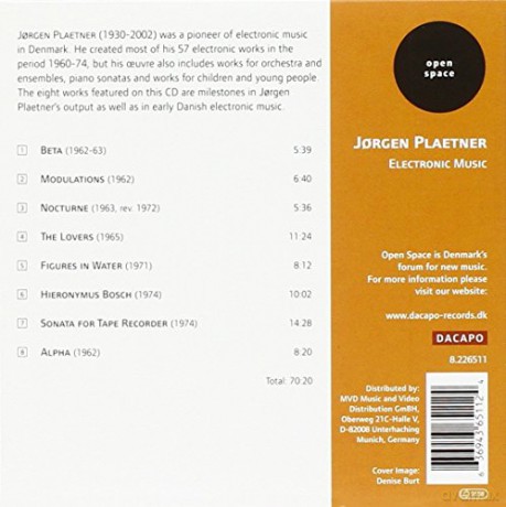Plaetner,Jorgen: Elektronische Musik [CD]
