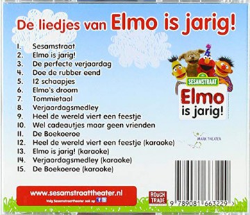 Elmo Is Jarig: Elmo Is Jarig - De Liedjes Van Elmo Is Jarig! [CD]