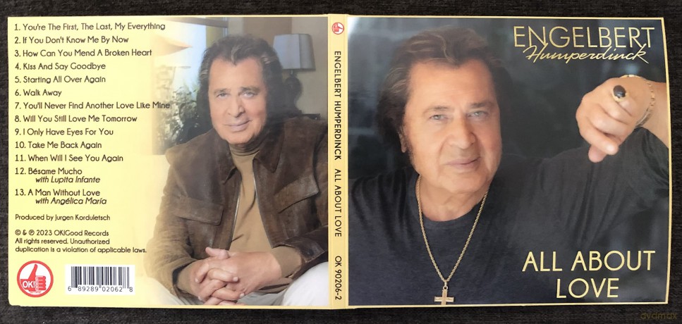Engelbert Humperdinck-All About Love: Engelbert Humperdinck-All About Love [CD]