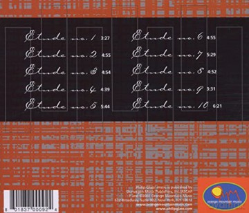 Glass,Philip: Etudes For Piano Vol.1,No.1-10 [CD]