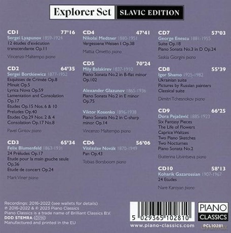 Explorer:Slavic Edition [10CD]