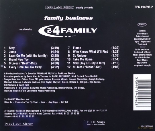 2-4 Family: Family Business [CD]