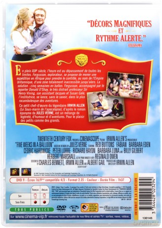 Five Weeks in a Balloon [DVD]