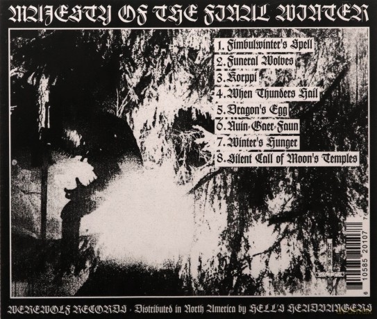 Satanic Warmaster: Fimbulwinter [CD]