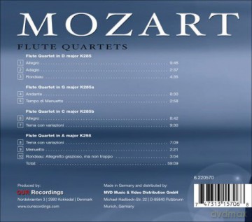 Petri: Flötenquartette [CD]