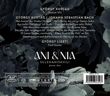 Ani & Nia Sulkhanishvili Piano Duo: Flowers We Are ... - Werke Für Klavierduo Von Kurtág, Bach & Ligeti [CD]