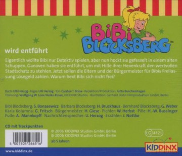 Bibi Blocksberg: Folge 51: Bibi Wird Entführt [CD]