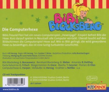 Bibi Blocksberg: Folge 54: Die Computerhexe [CD]