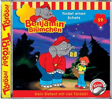 Benjamin Blümchen: Folge 59: Benjamin Findet Einen Schatz [CD]