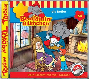 Benjamin Blümchen: Folge 64: Benjamin Als Butler [CD]