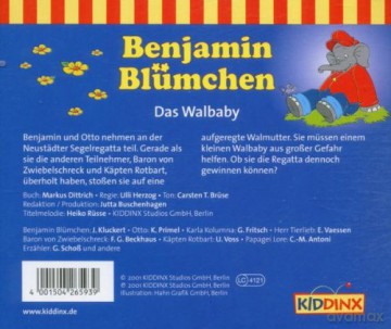 Benjamin Blümchen: Folge 93: Das Walbaby [CD]