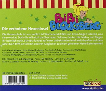 Bibi Blocksberg: Folge 95: Die Verbotene Hexeninsel [CD]