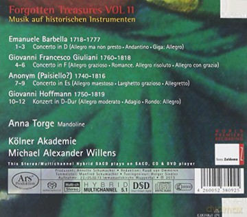 Anna Torge: Forgotten Treasures Vol.11 - Musik Auf Historischen Instrumenten [CD]