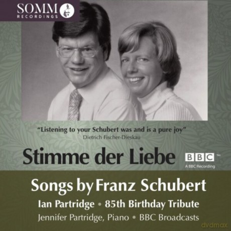 Ian Partridge Jennifer Partri: Franz Schubert Stimme Der Lie [CD]