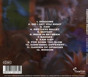 Footprint Project: Garden Of Opinions [CD]