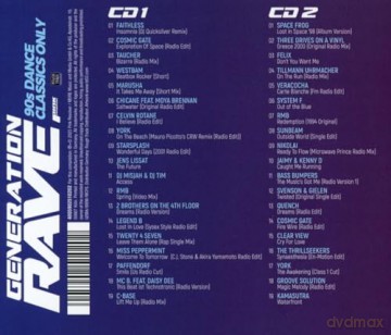 Generation Rave Vol. 5 - 90s Dance Classics Only [2CD]