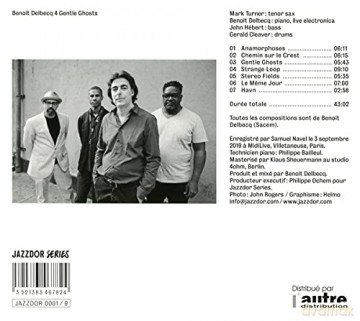Benoit Delbecq: Gentle Ghosts [CD]