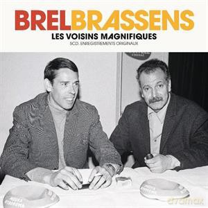 Georges Brassens Jacques Brel: Georges Brassens Jacques Brel - Brel Brassens - Les Voisins Magnifiques [5CD]