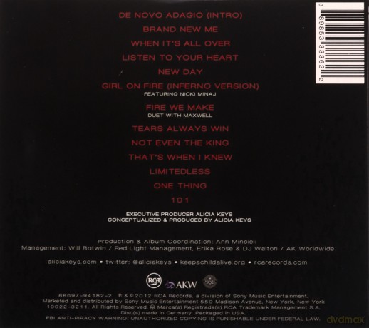 Alicia Keys: Girl On Fire [CD]