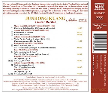 Kuang,Junhong: Gitarrenrecital [CD]