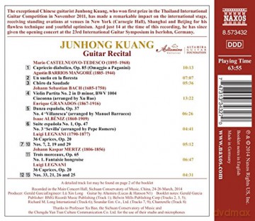 Kuang,Junhong: Gitarrenrecital [CD]