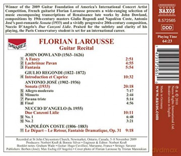 Larousse,Florian: Gitarrenrecital [CD]