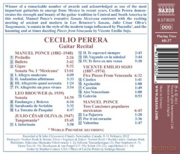 Cecilio Perera: Gitarrenwerke [CD]