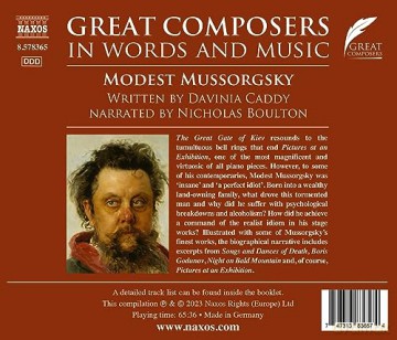 Boulton: Great Composers - Mussorgsky [CD]