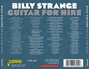 Strange,Billy: Guitar For Hire 1952-1962 [2CD]