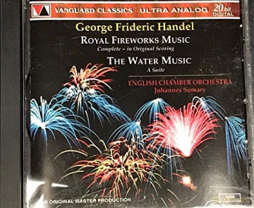 Handel: Royal Fireworks/The Water Music [CD]