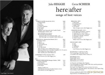 Stephen Costello: Here/After - Songs Of Lost Voices [2CD]