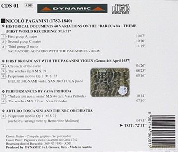 Accardo,Salvatore: Historical Documents [CD]