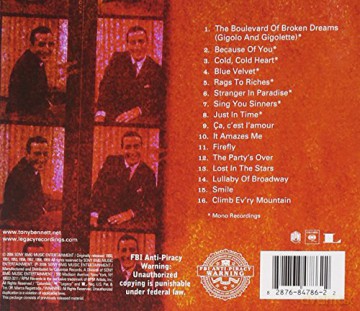 Bennett Tony: Hits Of The 50'S [CD]