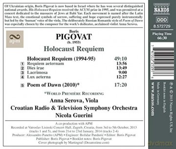 Serova,Anna: Holocaust Requiem [CD]