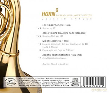 Joachim Bänsch: Horn 6 (Horn Hoch 6) [CD]