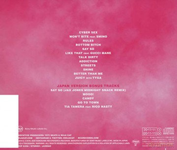 Doja Cat: Hot Pink (Incl. 5 Bonus Tracks) [CD]