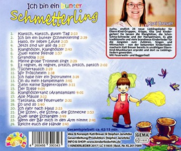 Breuer,Kati: Ich Bin Ein Bunter Schmetterling [CD]
