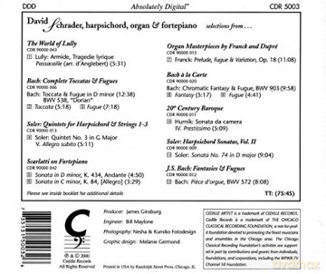 Schrader,David: Introducing David Schrader [CD]