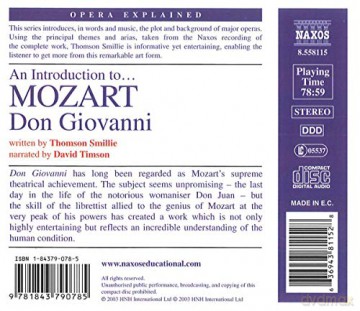 Timson,David: Introduction To Don Giovanni [CD]