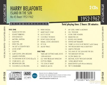 Belafonte,Harry: Island In The Sun-His 45 Finest [2CD]