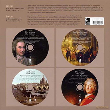 J.S.Bach (Earbook) [5CD]