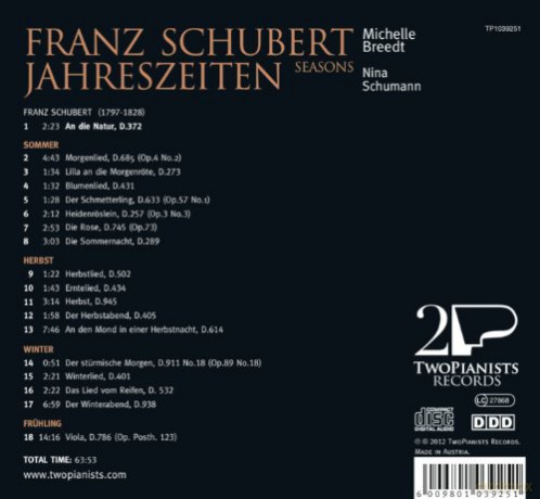 Breedt,Michelle: Jahreszeiten [CD]